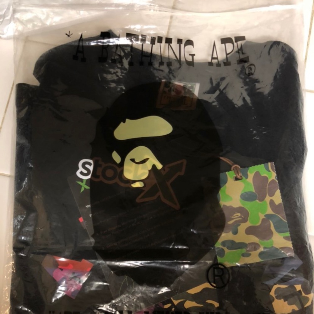 stockx bape tee